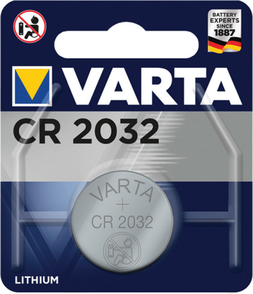 ΜΠΑΤΑΡΙΕΣ CR2032 VARTA ΛΙΘΙΟΥ 1ΤΕΜ. 