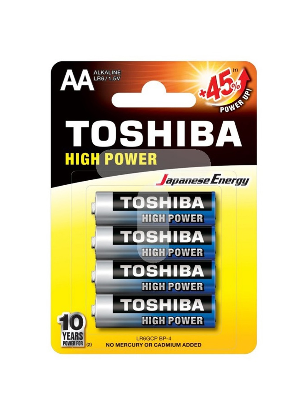 ΜΠΑΤΑΡΙΕΣ ΑΑ TOSHIBA 4ΤΕΜ. ΑΛΚΑΛΙΚΕΣ 
