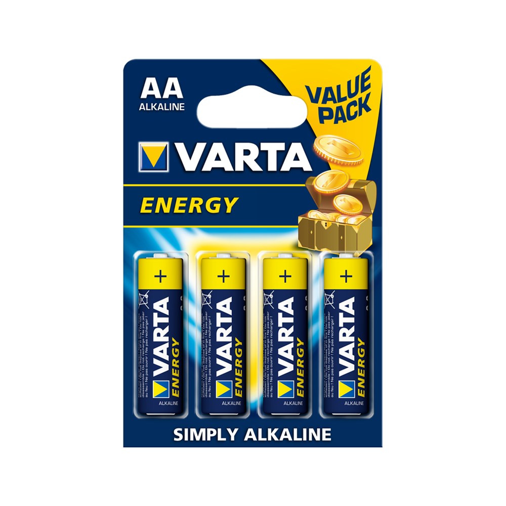 ΜΠΑΤΑΡΙΕΣ ΑΑ VARTA ENERGY 4ΤΕΜ. ΑΛΚΑΛΙΚΕΣ