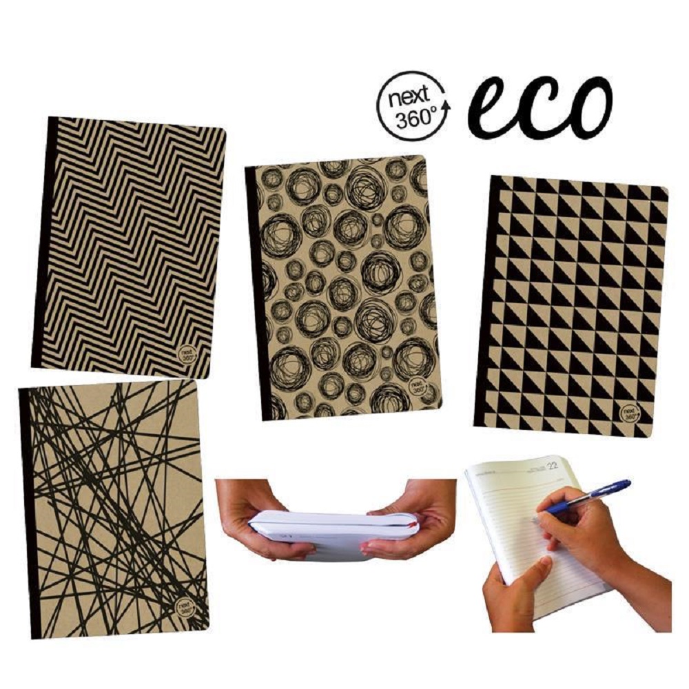 ΤΕΤΡΑΔΙΟ 2 ΘΕΜΑΤΩΝ FLEXI ECO 17Χ25 NEXT 