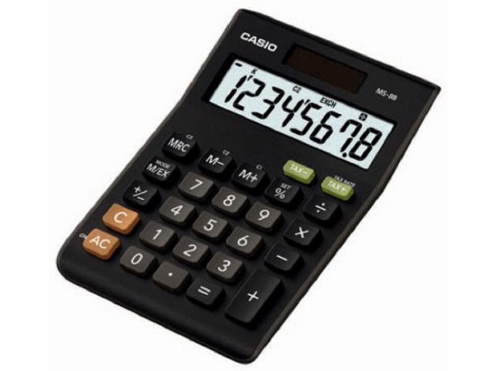 ΑΡΙΘΜΟΜΗΧΑΝΗ 8 ΨΗΦΙΩΝ CASIO 10Χ14,5