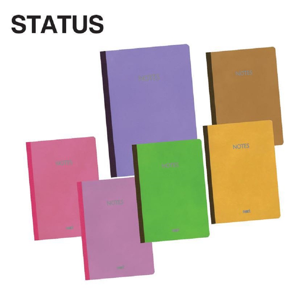 ΤΕΤΡΑΔΙΟ ΕΥΚΑΜΠΤΟ STATUS FLEXI 17Χ25 192Φ NEXT
