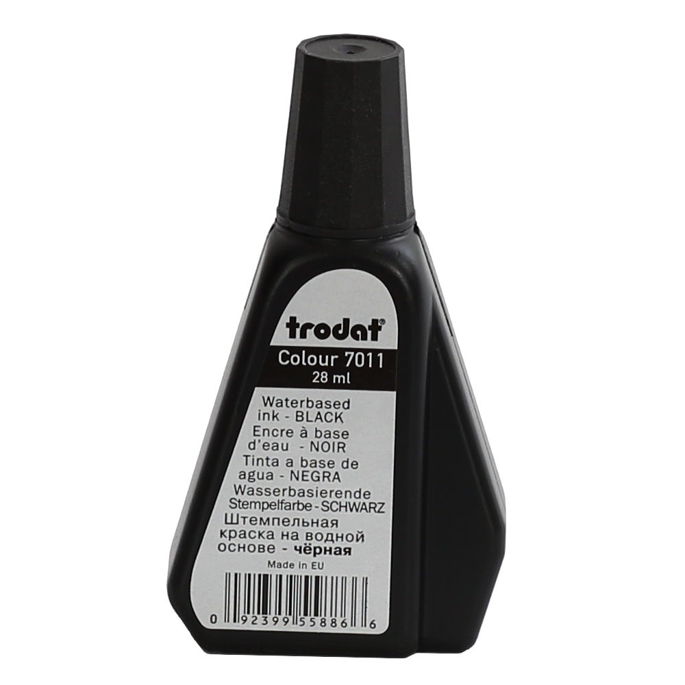ΜΕΛΑΝΙ ΤΑΜΠΟΝ ΜΑΥΡΟ 28ML TRODAT