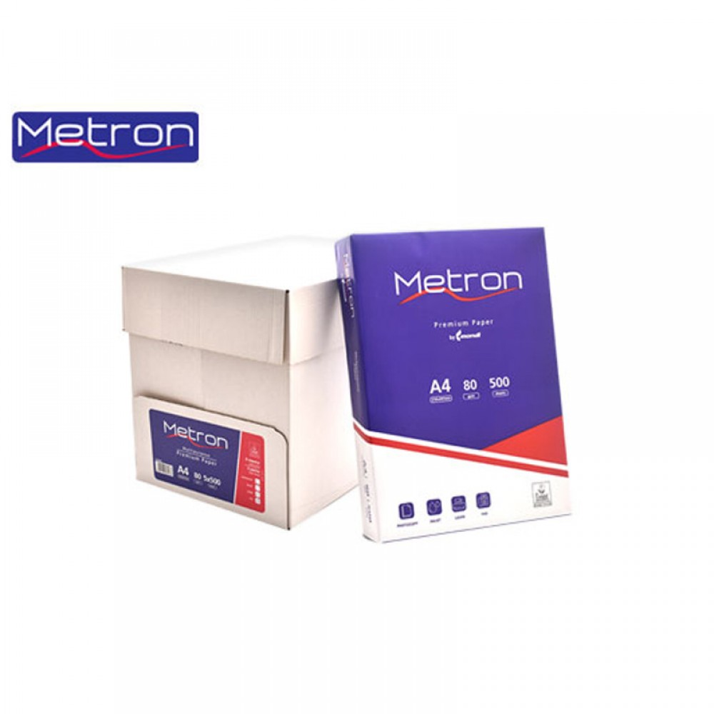 ΧΑΡΤΙ ΕΚΤΥΠΩΣΗΣ ΛΕΥΚΟ Α4 80GR METRON  ΠΑΛΕΤΑ 300 ΔΕΣΜΙΔΩΝ