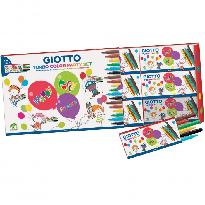 ΜΑΡΚΑΔΟΡΑΚΙΑ GIOTTO KIDS PARTY GIFT BOX 12X6