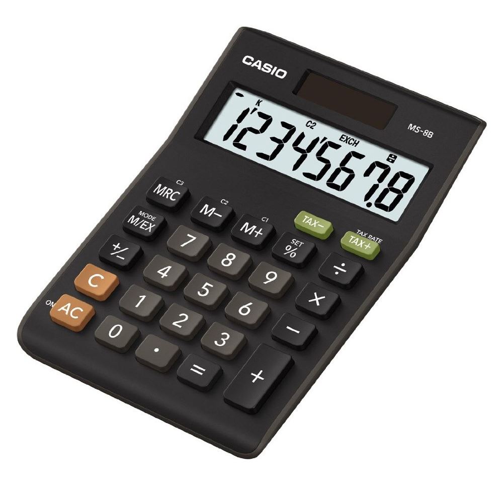 ΑΡΙΘΜΟΜΗΧΑΝΗ 8 ΨΗΦΙΩΝ CASIO MS8Β