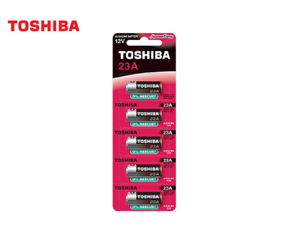ΜΠΑΤΑΡΙΕΣ ΣΥΝΑΓΕΡΜΟΥ 23A TOSHIBA 12V ΑΛΚΑΛΙΚΕΣ