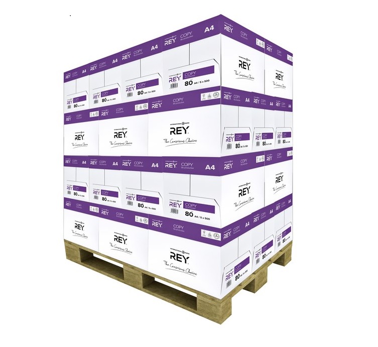 ΧΑΡΤΙ ΕΚΤΥΠΩΣΗΣ ΛΕΥΚΟ Α4 80GR REY COPY ΠΑΛΕΤΑ 240 ΔΕΣΜΙΔΩΝ